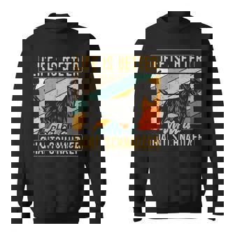 ジャイアント・シュナウザーの発言 シュナウザーの犬 スウェットシャツ - Kawaiitshirt