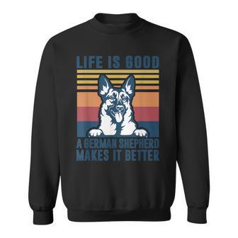 ジャーマンシェパード ギフト メンズ レディース 犬 父 母 ジャーマンシェパード スウェットシャツ - Kawaiitshirt