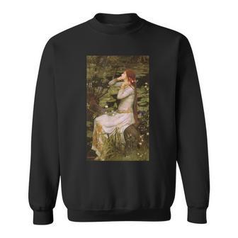 ジョン・ウィリアム ウォーターハウス オフィーリア 絵画 スウェットシャツ - Kawaiitshirt