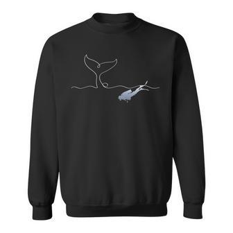 ジンベイザメ、ダイバー スウェットシャツ - Kawaiitshirt
