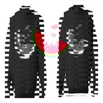 スイカ スライス メロン 夏休み シーズン フルーツ愛好家 スウェットシャツ - Kawaiitshirt