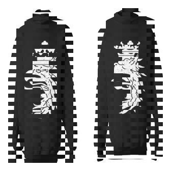 スカニアスウェーデン紋章フラッググリフィン 長袖tシャツ スウェットシャツ - Kawaiitshirt