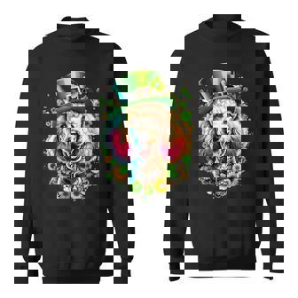 スタンダードプードル 犬 聖パトリックデー アートワーク スウェットシャツ - Kawaiitshirt