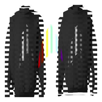 スタートレック オリジナルシリーズ プライドレインボーデルタ 長袖tシャツ スウェットシャツ - Kawaiitshirt