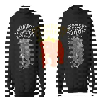 ストロベリーエレファント 面白いイタリアンブレインロットゲームミーム スウェットシャツ - Kawaiitshirt