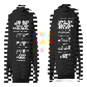 スピードキューブパズル キューブキューブ キッズ スウェットシャツ - Kawaiitshirt