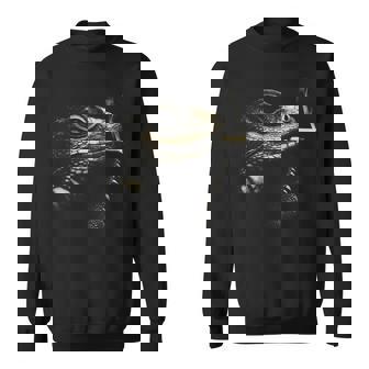 スモーキング トカゲ ヒゲドラゴン 420 ストーナー 爬虫類 長袖tシャツ スウェットシャツ - Kawaiitshirt