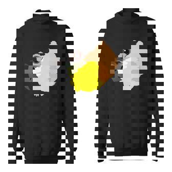 ズグロシロハラインコ 長袖tシャツ スウェットシャツ - Kawaiitshirt