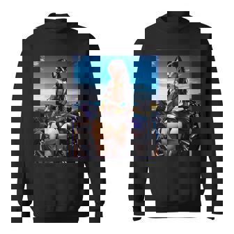 セクシーガールグラフィックtシャツ セクシーなラティーナガール&バイクビーチ。 長袖tシャツ スウェットシャツ - Kawaiitshirt