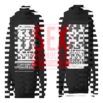 セックスインストラクター、バチェラーパーティー、面白いバチェラーパーティーのアイデア スウェットシャツ - Kawaiitshirt