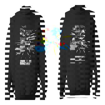 ソニック×れじぇくん Racing L スウェットシャツ - Kawaiitshirt