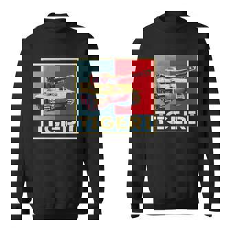タイガー1装甲vi戦車 Ww2 ドイツ装甲車両 Afvアート 長袖tシャツ スウェットシャツ - Kawaiitshirt