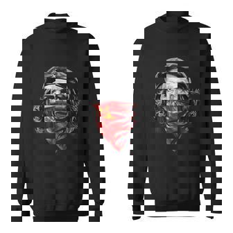 チェゲバラソビエトハンマーと鎌 レッドバンダナ スウェットシャツ - Kawaiitshirt