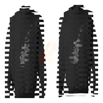 チェロ奏者の贈り物 面白いチェロオーケストラ アート チェロ奏者 スウェットシャツ - Kawaiitshirt