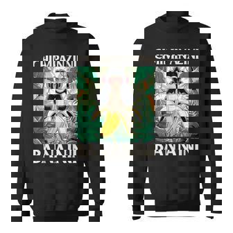 チンパンジーニ バナニーニ イタリアン ブレイン ロート ミーム スウェットシャツ - Kawaiitshirt