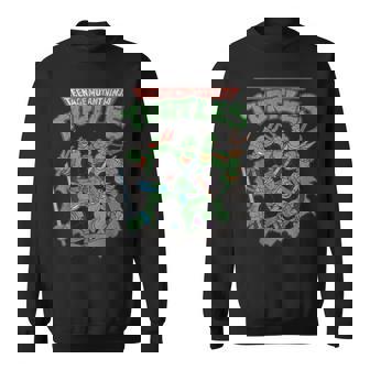 ティーンエイジ・ミュータント・ニンジャ・タートルズ アンティーク調ポスター スウェットシャツ - Kawaiitshirt
