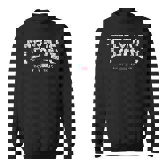 テキサスtシャツ レディース メンズ キッズ テキサス州旗 アンティーク調 長袖tシャツ スウェットシャツ - Kawaiitshirt