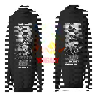 ディープホラーsfからのヨンガリーモンスター スウェットシャツ - Kawaiitshirt