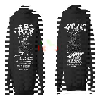 トラクター、トラクター、トラクター、農業 スウェットシャツ - Kawaiitshirt