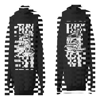 トラッカー 18輪トラック イェーピンク スウェットシャツ - Kawaiitshirt