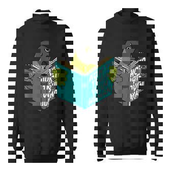 トレイン・ユア・ヒューマン I ブック・パロット I セネガルオウム スウェットシャツ - Kawaiitshirt
