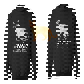 トンキニーズキャットは自分の良いペットデザインにはスマートすぎる スウェットシャツ - Kawaiitshirt