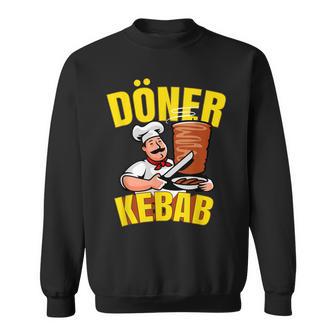 ドネルケバブドネルケバブドネルケバブグリルドネルケバブドネルケバブ スウェットシャツ - Kawaiitshirt