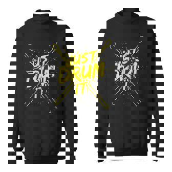 ドラムドラマーのドラマーミュージシャン衣装ドラマー スウェットシャツ - Kawaiitshirt