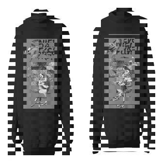 ドードー鳥、決して忘れない、動物種、ハト、ドローン、ドードー スウェットシャツ - Kawaiitshirt