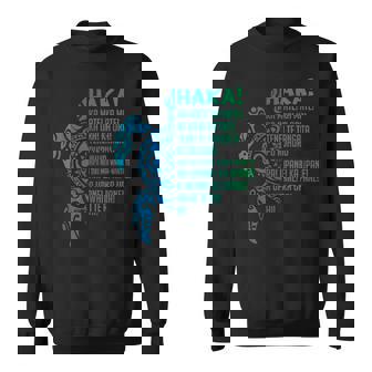 ニュージーランド ハカ カ メイト ソング タートル ラグビー マオリ スウェットシャツ - Kawaiitshirt