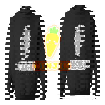 ニンジン 人参 Ninjin『Oyasai お野菜』ゆるくて かわいい キャラクター 面白い スウェットシャツ - Kawaiitshirt