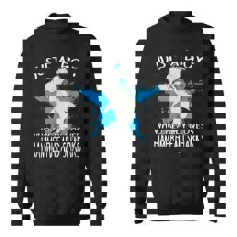 ハンマーヘッドシャークが大好きな男の子です。ハンマーヘッドシャーク ハンマーヘッドシャーク スウェットシャツ - Kawaiitshirt