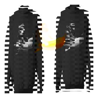 バナナロケットの宇宙飛行士猿 スウェットシャツ - Kawaiitshirt