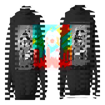 バーニーズマウンテンドッグ 犬 面白いtシャツ おもしろ イヌ メンズ 面白い グッズ かわいい 服 ネタ スウェットシャツ - Kawaiitshirt