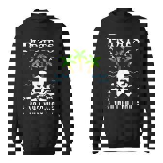 パイレーツ、カリビアン、ヨー・ホー・ヨー・ホ、スカル、テーマパーク、ライド スウェットシャツ - Kawaiitshirt