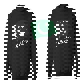 パキスタンの旗パキスタン 長袖tシャツ スウェットシャツ - Kawaiitshirt