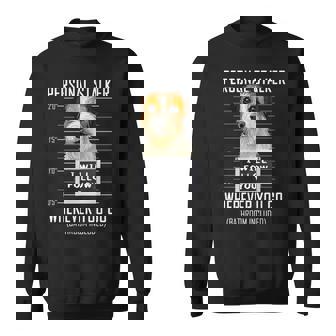 パーソナルストーカー犬ジャックラッセルテリア私はあなたに従います Jack Russell Terrier Dog 長袖tシャツ スウェットシャツ - Kawaiitshirt