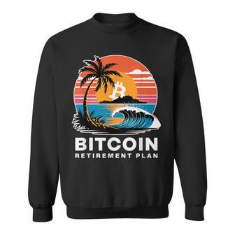 ビットコイン退職プラン Btc暗号取引 暗号通貨 スウェットシャツ - Kawaiitshirt