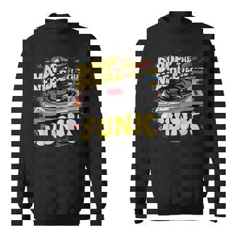 ビニールファンキー音楽愛好家 面白いファンクコスチューム スウェットシャツ - Kawaiitshirt