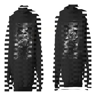 ビンテージ秋田犬 シネマティック写真 スウェットシャツ - Kawaiitshirt