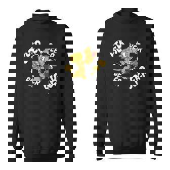 ビールヨークシャーテリア犬 スウェットシャツ - Kawaiitshirt