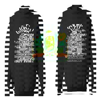 ピックルボール ケガキ サバイバー グルービー ピクルス スポーツ スウェットシャツ - Kawaiitshirt