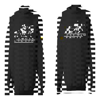 ピックルボール愛好家、面白い進化ピックルボール スウェットシャツ - Kawaiitshirt