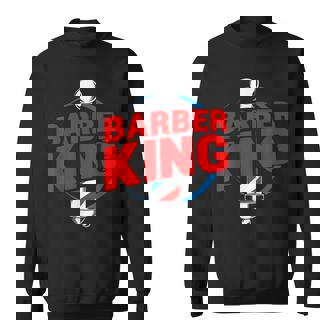 ファニー バーバー キング ヘアスタイリスト ヘアドレッサー バーバーショップ ポール スウェットシャツ - Kawaiitshirt