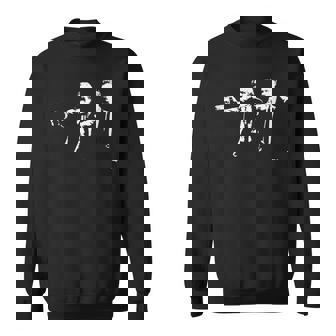 フィロソフィクション ニーチェ＆マルクス 哲学者映画パロディ スウェットシャツ - Kawaiitshirt