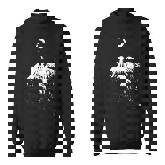 フェニックス 火の鳥の復活 キム・ディアス・ホルム 絵 インクアート Phoenix Bird Kim Holm 長袖tシャツ スウェットシャツ - Kawaiitshirt