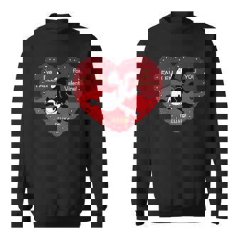 フェリックス・ザ・キャット・ヴァレンタイン・フォー・ユー 長袖tシャツ スウェットシャツ - Kawaiitshirt