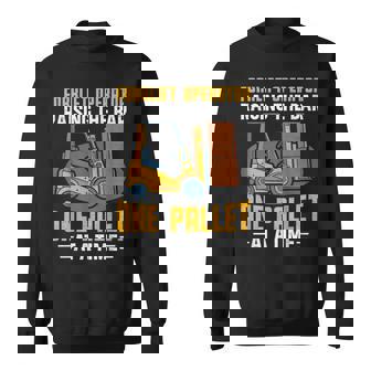 フォークリフト オペレーター レイジングバー パレット フォークリフトドライバー スウェットシャツ - Kawaiitshirt