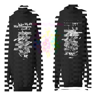 フラダンスを踊る猫 スウェットシャツ - Kawaiitshirt