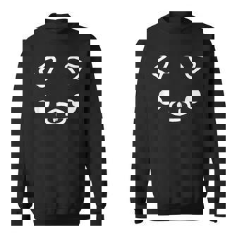 ブタの顔 アップ 豚 おデブ Fat キッズ 大人 かわいい Puwapuwa Power スウェットシャツ - Kawaiitshirt